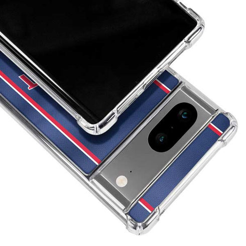 NBA Detroit Pistons Jersey Google Pixel 8 Clear Case